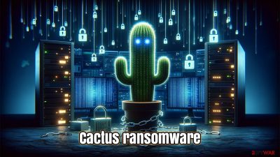 Cactus ransomware