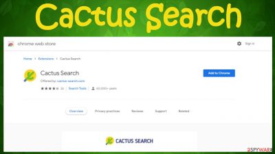 Cactus Search virus