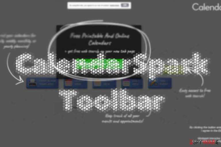 The image of CalendarSpark Toolbar