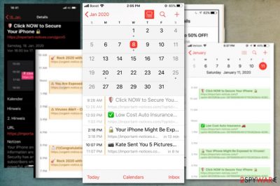 Remove Calendar Virus Spam May 21 Update Remove Calendar Virus Spam May 21 Update