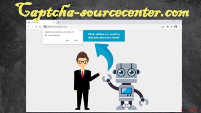 Captcha-sourcecenter.com virus