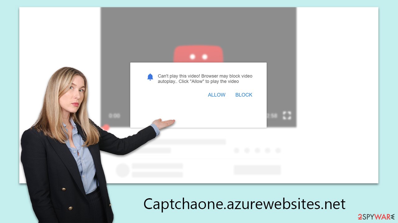 Captchaone.azurewebsites.net scam