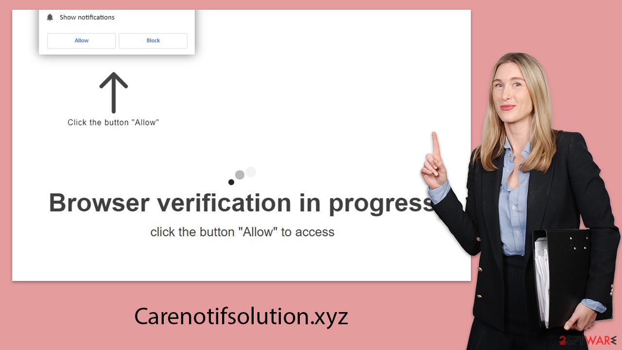 Carenotifsolution.xyz scam