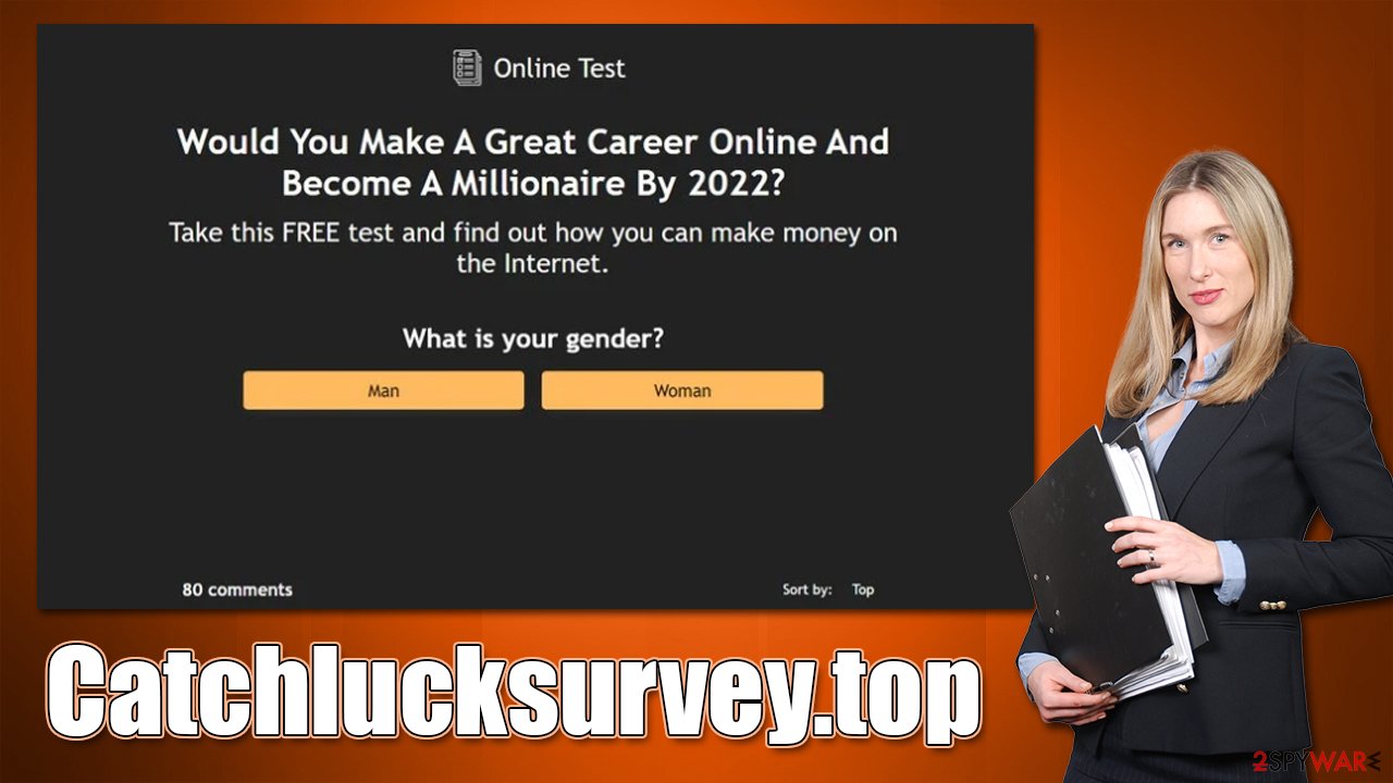 Catchlucksurvey.top scam