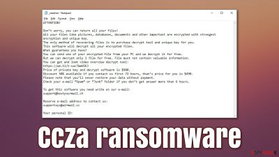 Ccza ransomware