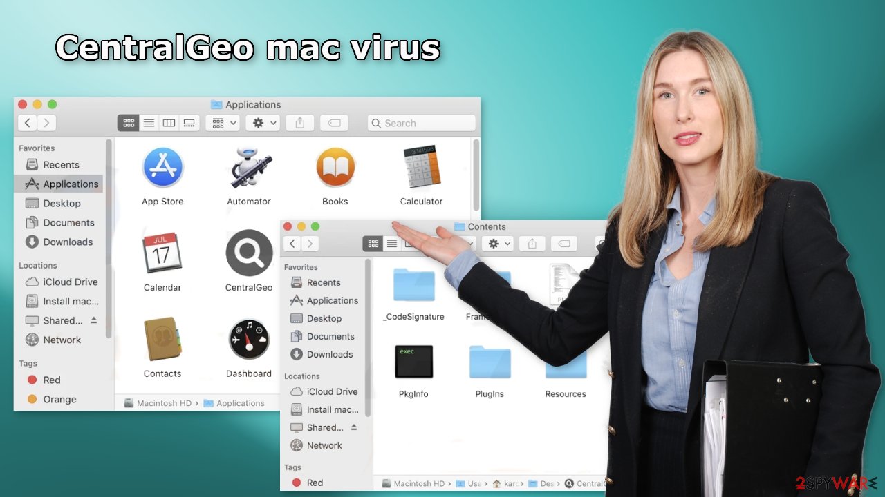 Virus mac CentralGeo