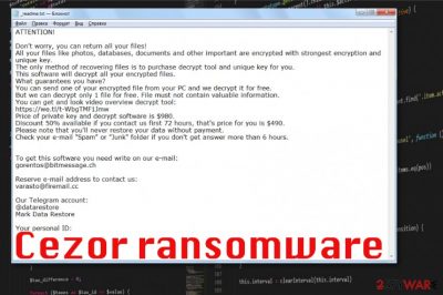 Cezor ransomware
