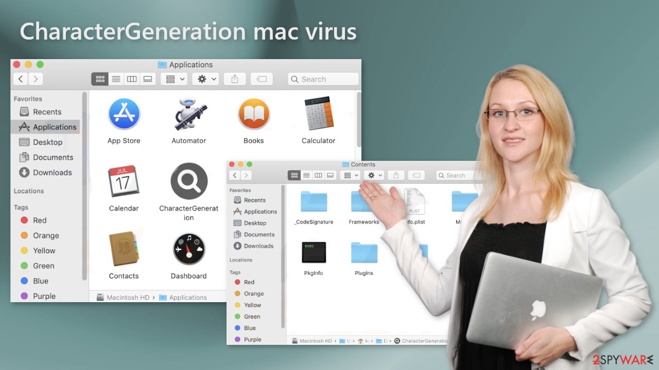 CharacterGeneration mac virus