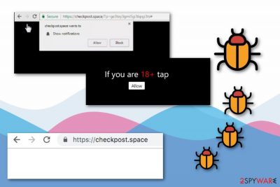 Checkpost.space adware
