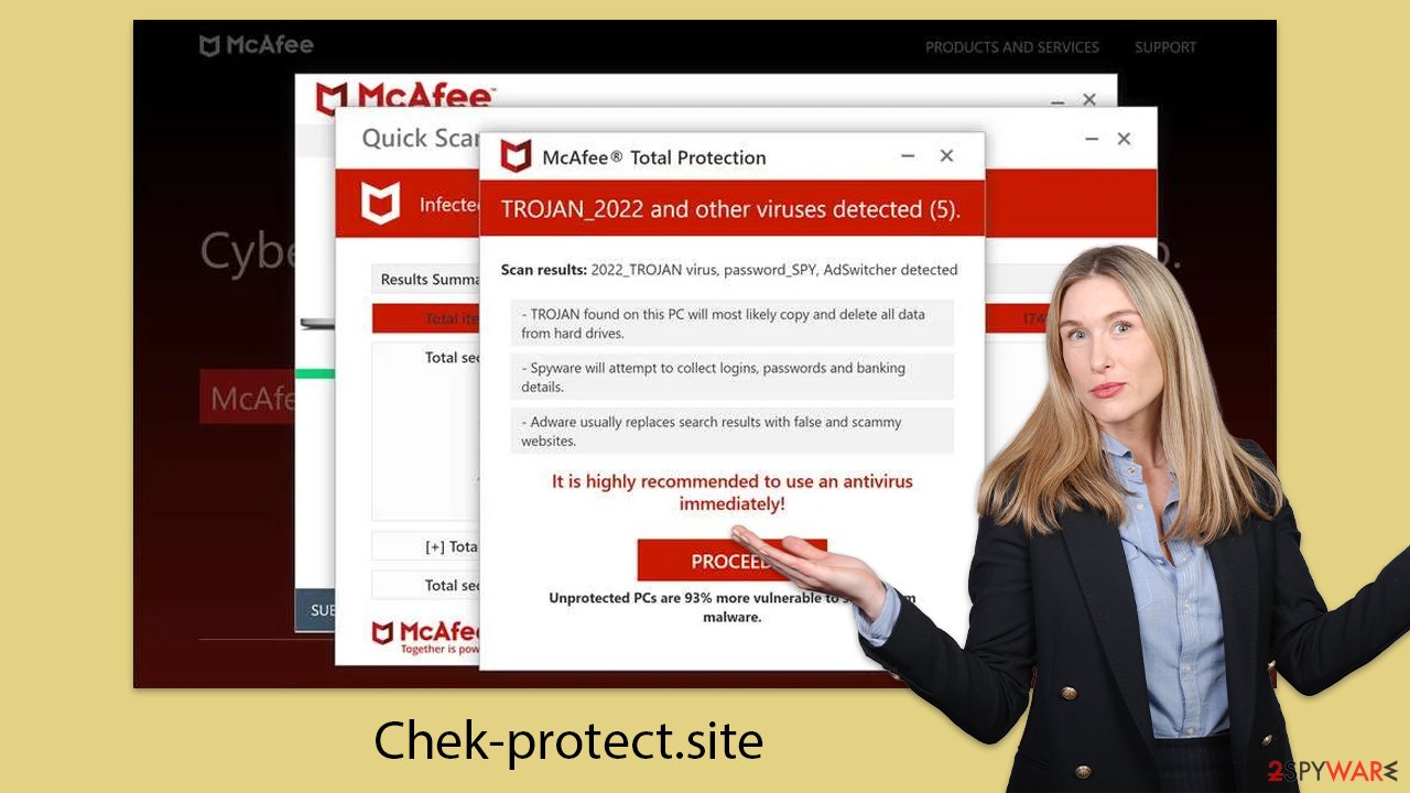 Chek-protect.site scam