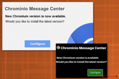 Chrominio Message Center virus
