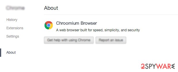 Chroomium Browser scam Chroomium Browser scam