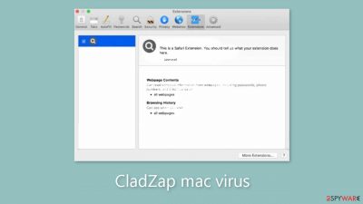 CladZap mac virus