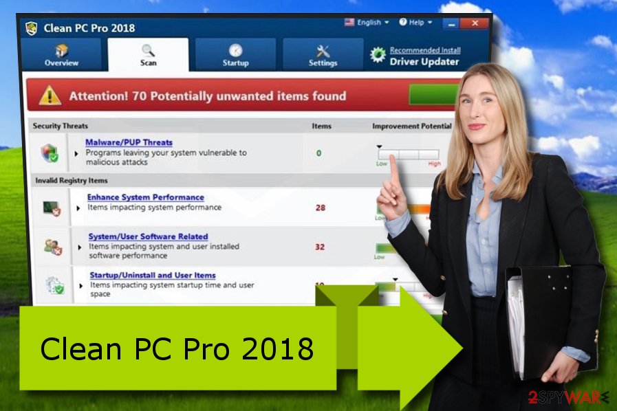 Clean PC Pro 2018 unreliable fixing program