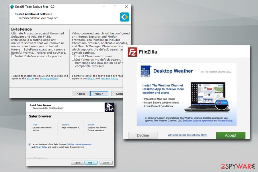 Cleanserp installed via software bundles