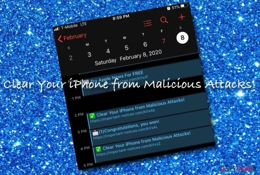 Clear your iPhone from malicious attacks virus