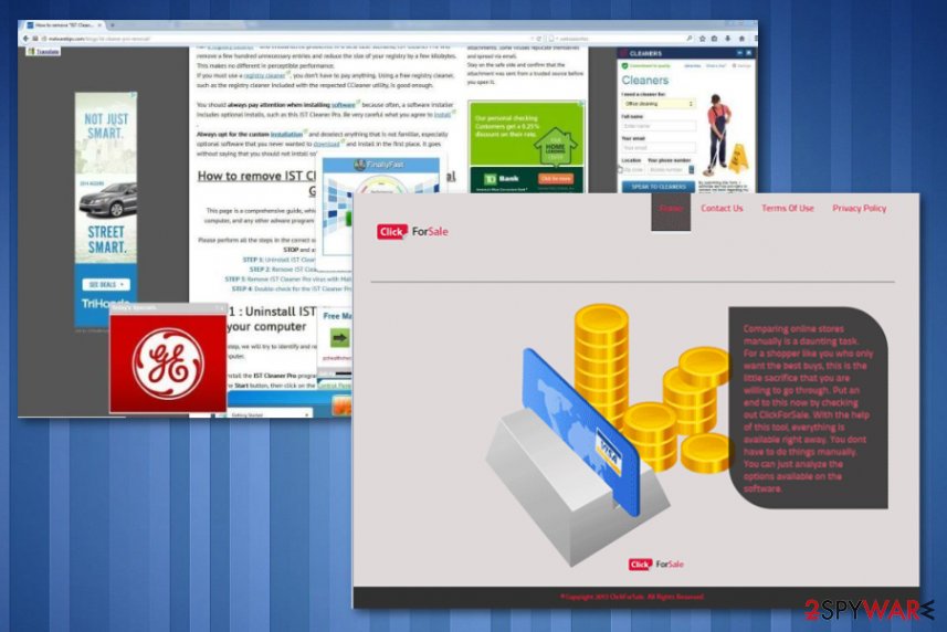 ClickForSale adware