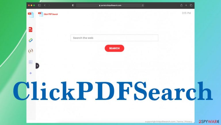 ClickPDFSearch hijacker