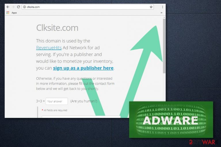 Clksite.com adware