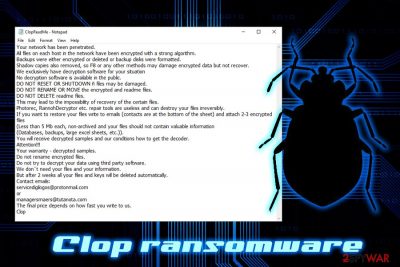 Clop ransomware