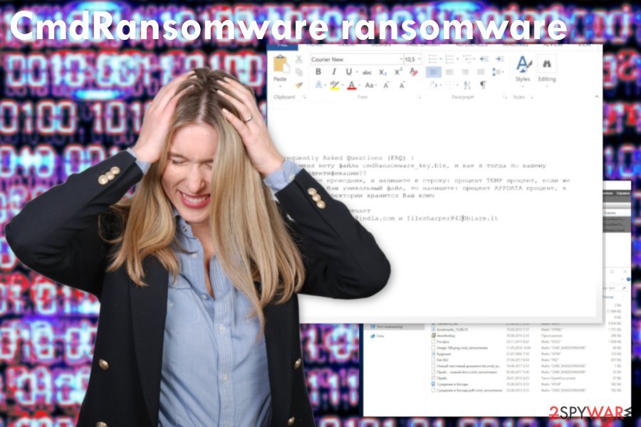 CmdRansomware virus