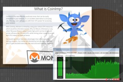 CoinImp virus uses JavaScript code to mine Monero