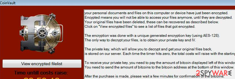 CoinVault ransomware