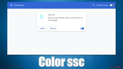 Color ssc browser extension