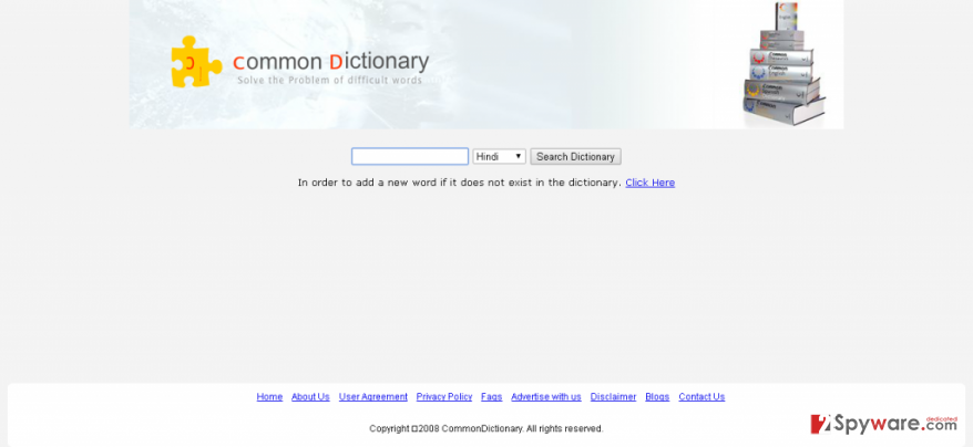 Ads by Common Dictionary snapshot Ads by Common Dictionary snapshot