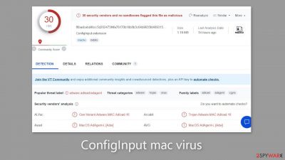 ConfigInput mac virus