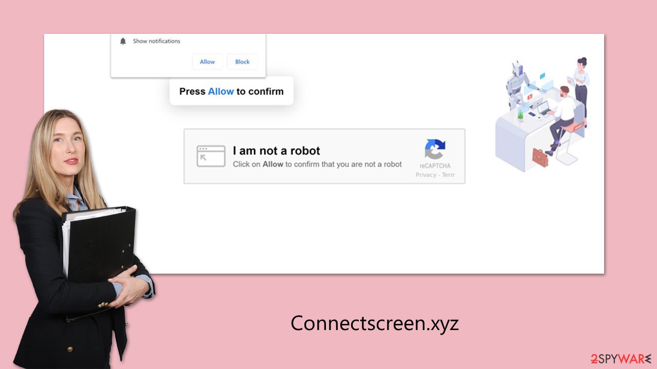Connectscreen.xyz scam