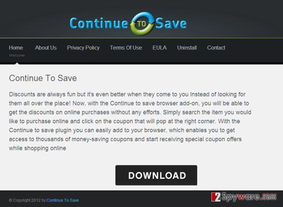 An image of the ContinueToSave 