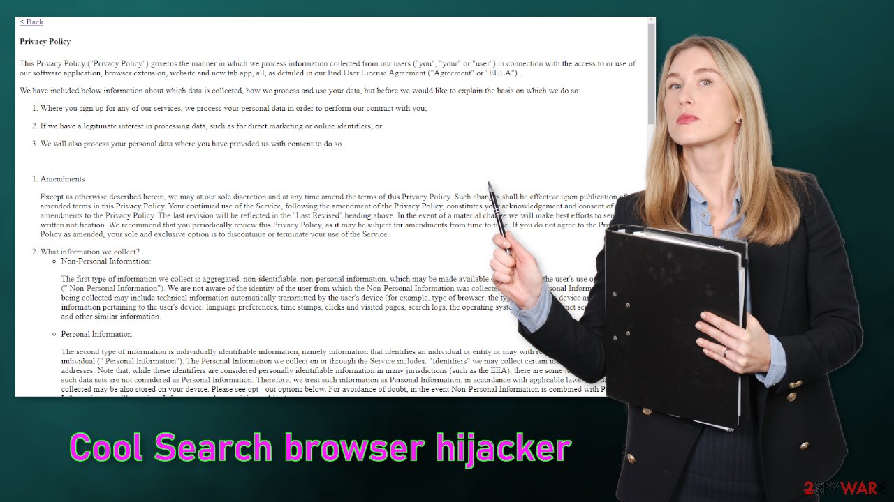 Cool Search browser hijacker