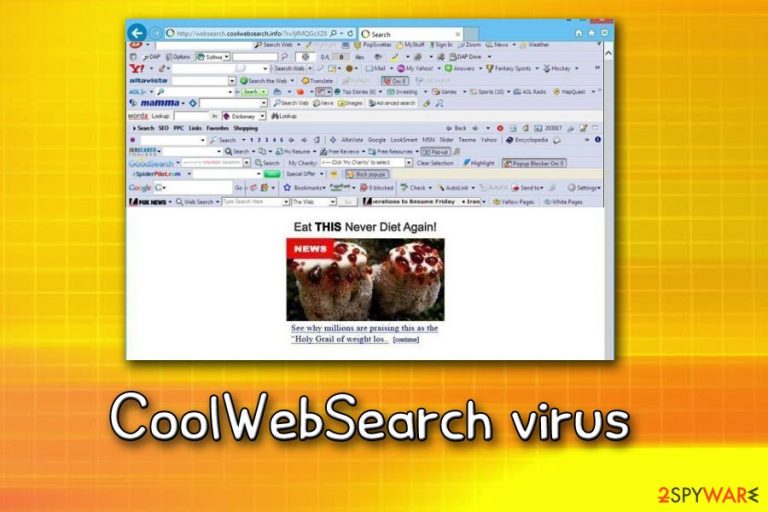 CoolWebSearch browser hijacker