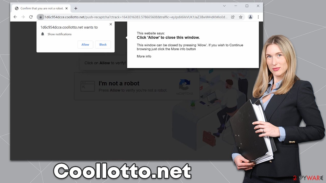 Coollotto.net popups
