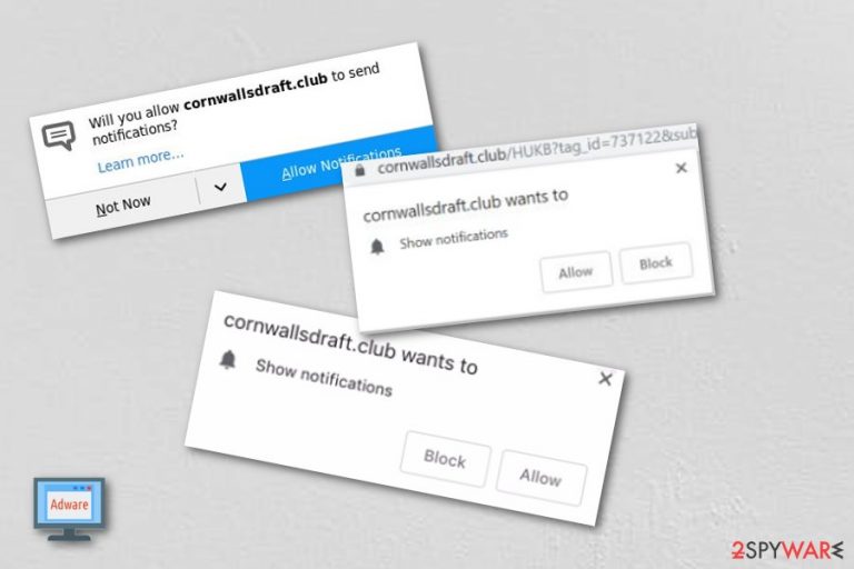 Cornwallsdraft.club adware