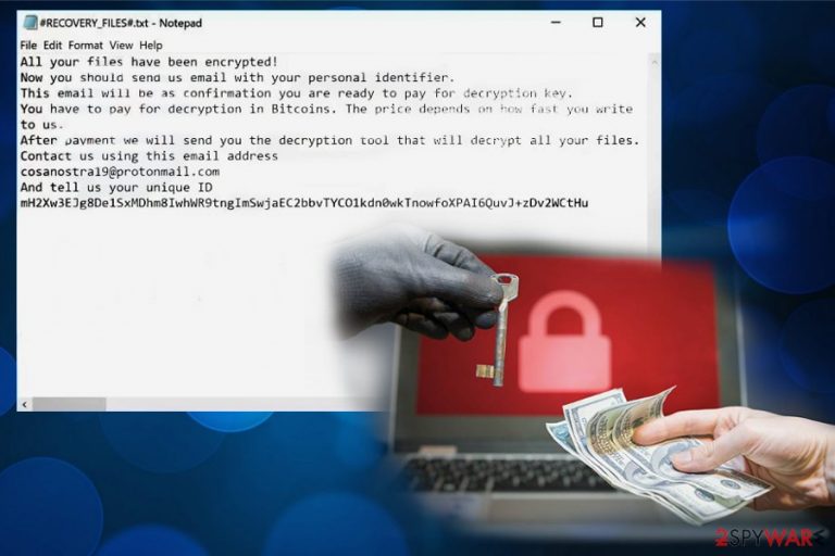 Cosanostra ransomware