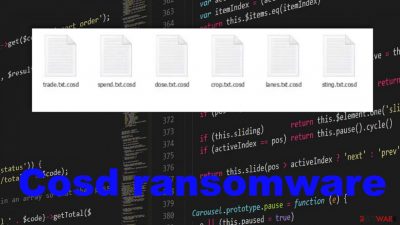 Cosd ransomware