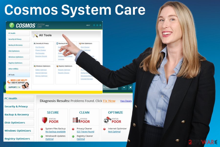 Cosmos System Care adware