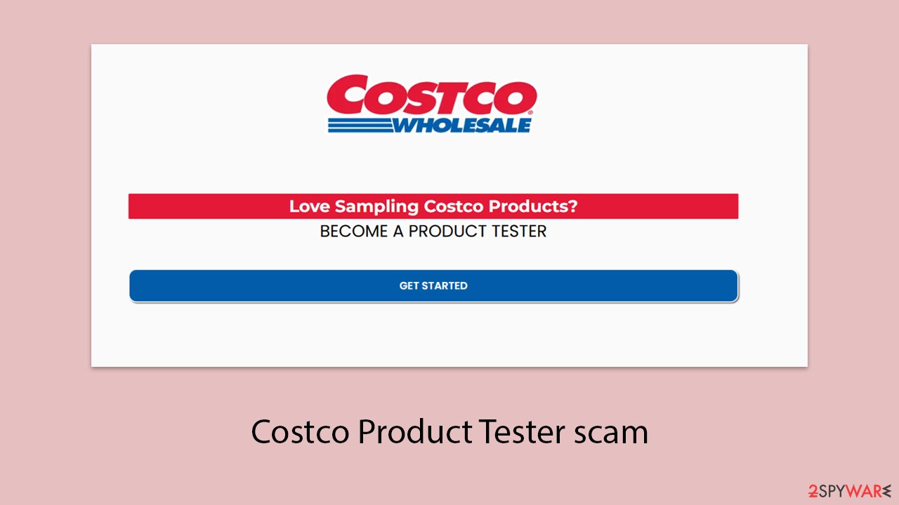 Costco Product Tester scam