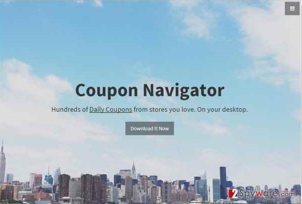 Ads by Coupon Navigator snapshot Ads by Coupon Navigator snapshot