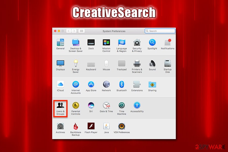 CreativeSearch profile