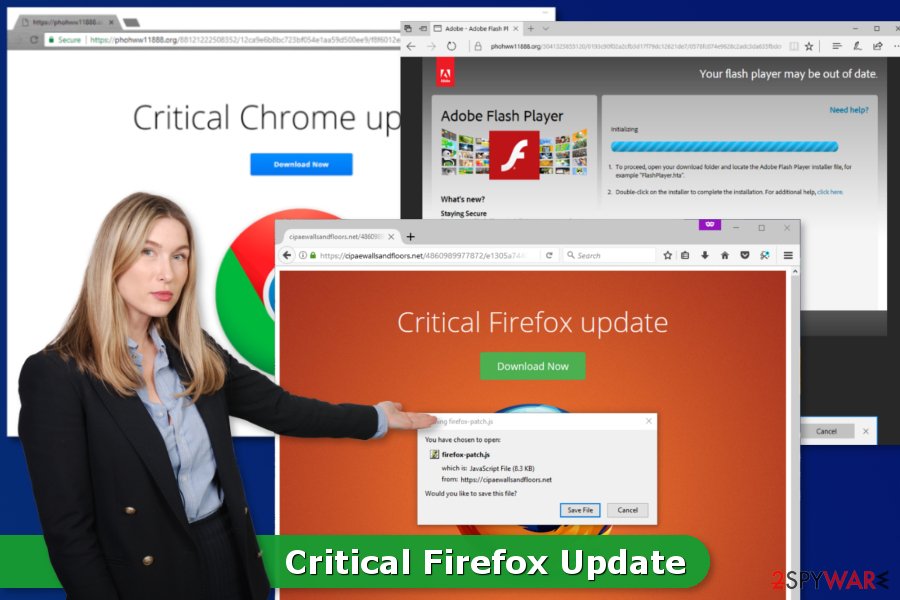 Critical Firefox Update virus