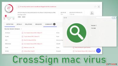 CrossSign mac virus