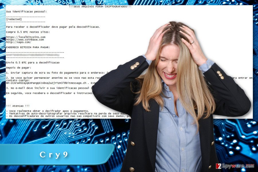 Cry9 ransomware virus Cry9 ransomware virus