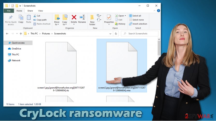 CryLock ransomware virus