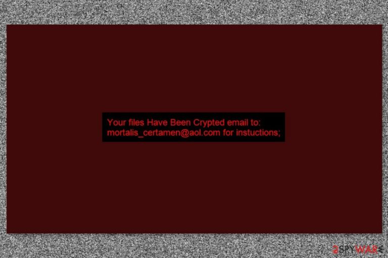 Background picture by Crypt12 ransomware