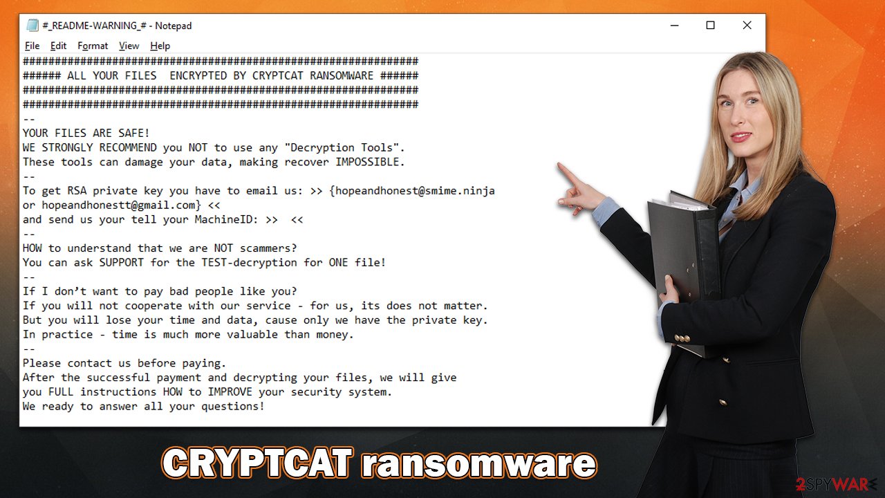 CRYPTCAT ransomware virus