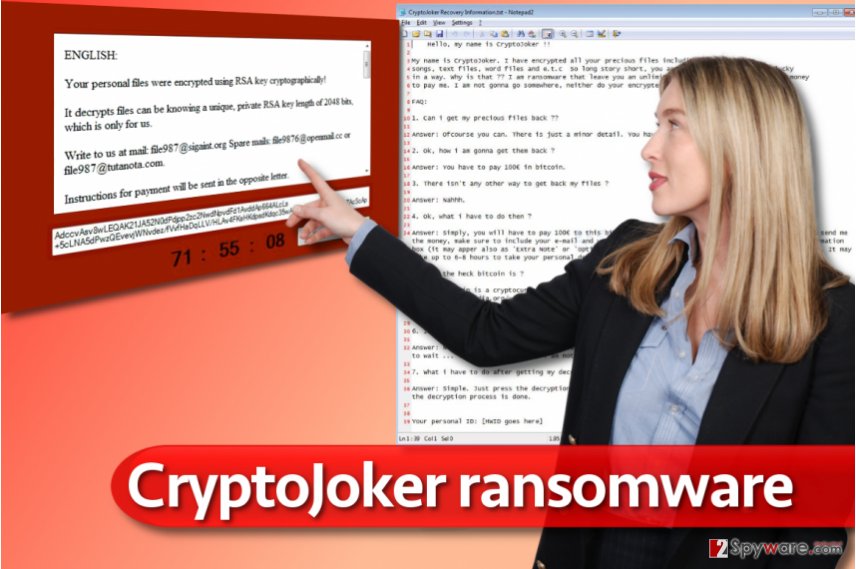 CryptoJoker ransomware virus