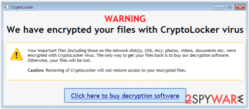 CryptoLocker third version CryptoLocker third version
